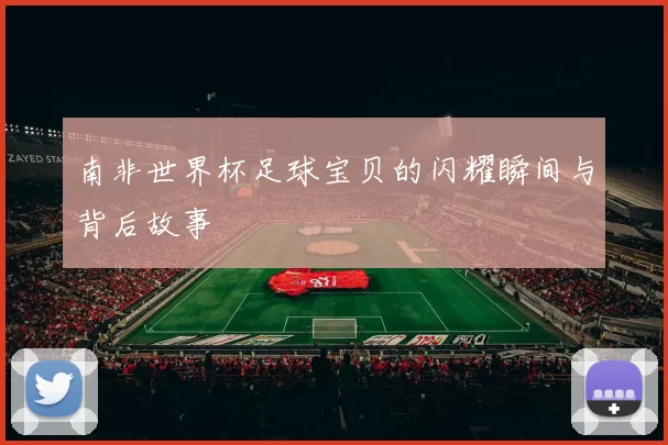 南非世界杯足球宝贝的闪耀瞬间与背后故事