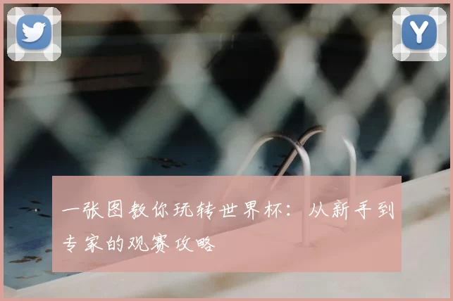 一张图教你玩转世界杯：从新手到专家的观赛攻略
