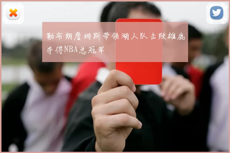 勒布朗詹姆斯带领湖人队击败雄鹿夺得NBA总冠军